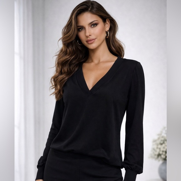 Buffalo David Bitton Tops - 💚Buffalo David Bitton Elegant Black Blouse